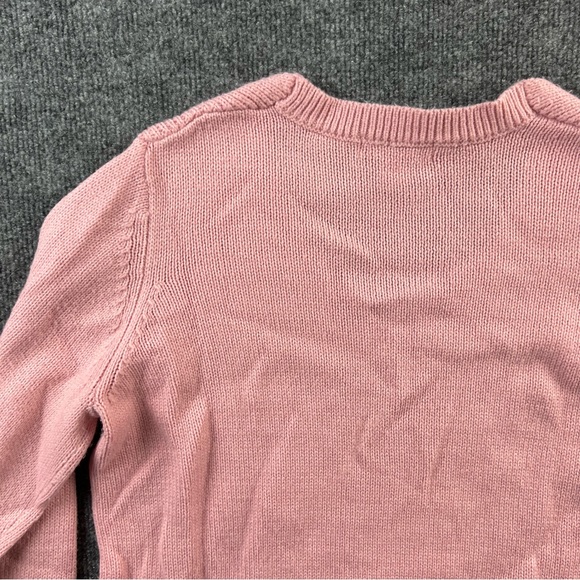 Joe Fresh Sweater Adult Medium Pink Crew Neck Casual Pullover Outdoors Womens - Picture 9 of 11